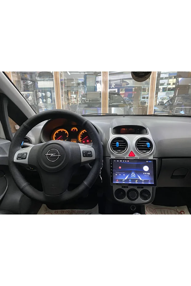 OPEL CORSA C-D Uyumlu  KABLOSUZ CARPLAY-ANDROİD AUTO MULTİMEDYA - 1