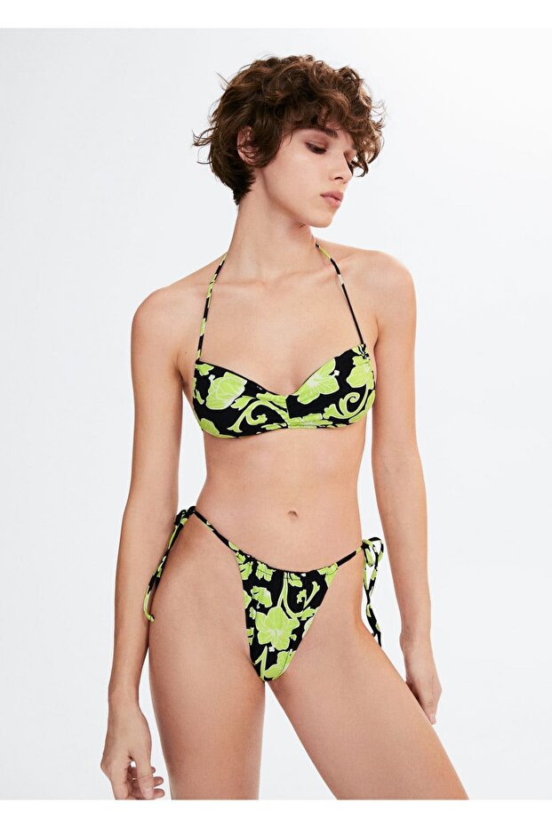 Desenli Bikini Üstü - 1