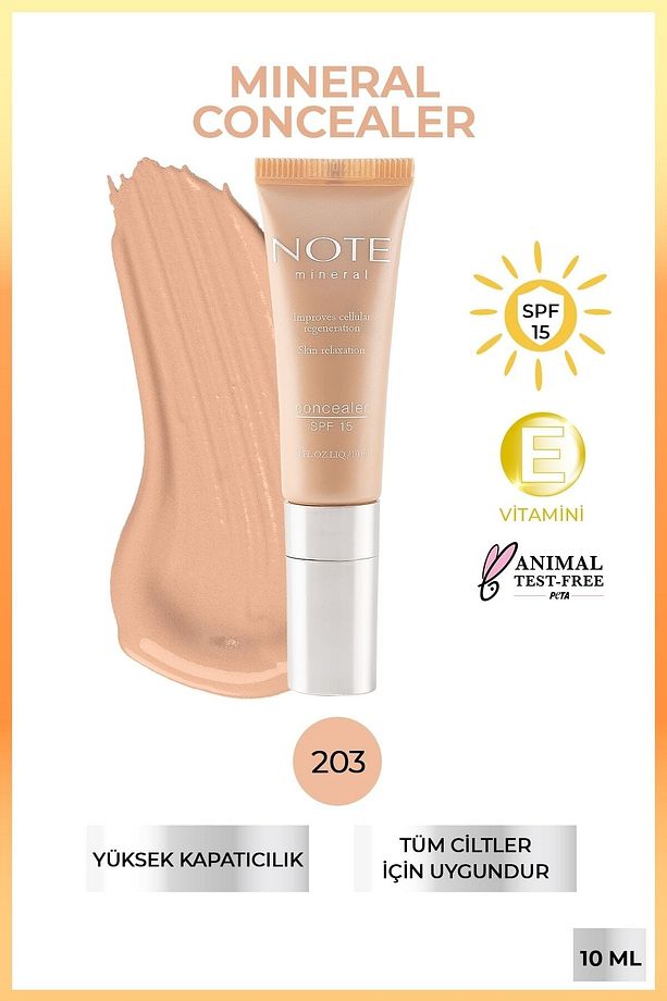 Göz Altı Kapatıcısı - Mineral Concealer 203 - 2