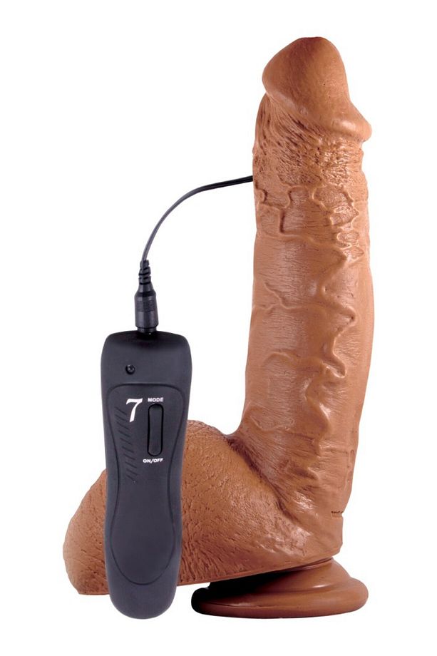 Gerçek Ten Hissi Sağlayan Yumuşak Dokulu 7 Farklı Modlu Güçlü Titreşimli Dildo+Jel - 4