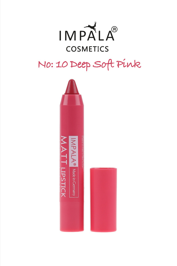 Automatic Matt Lipstick No 10 deep soft pink - 1