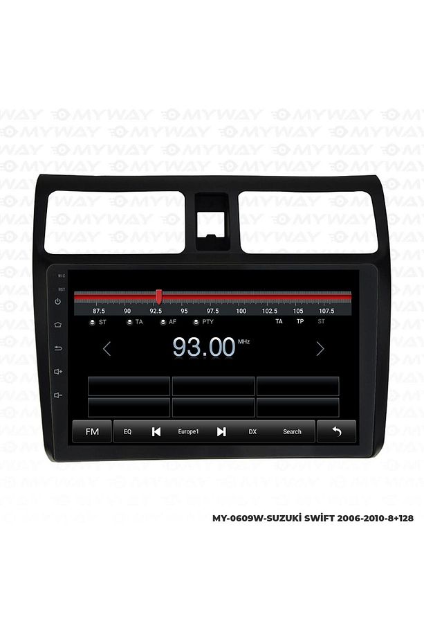 SUZUKİ SWİFT ANDROİD 12 MULTİMEDYA CARPLAY 4GB RAM+64GB HDD 2006-2010 NAVİGASYON EKRAN - 4