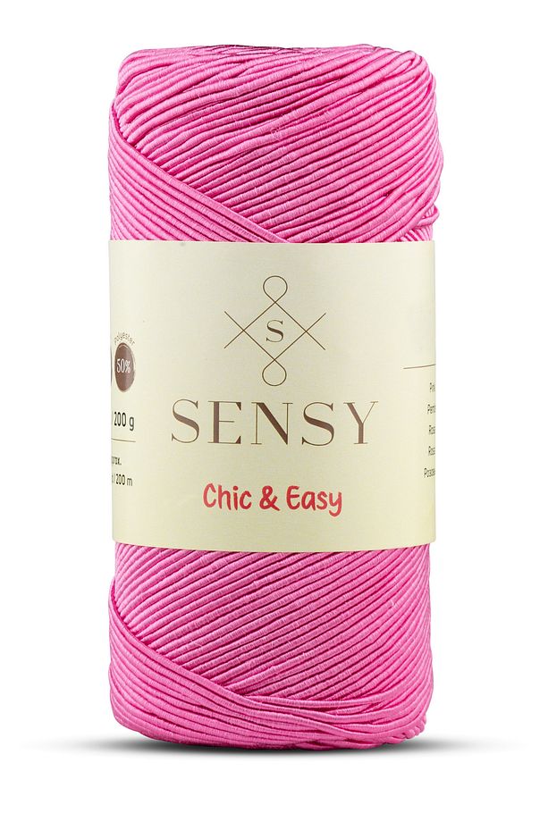 Premium Chic&Easy 200 gr Slim Supra İpi Mumlu İp Runner İpi Çanta İpi Pase İp Makrome İp Pembe - 1