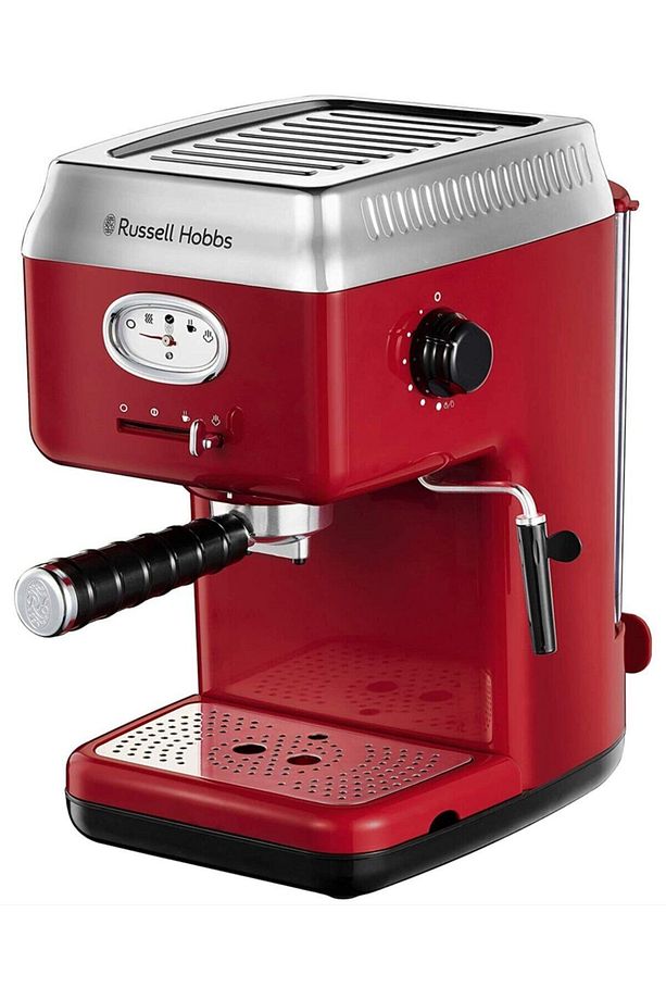 28250-56 Retro Red Espresso Makinesi - 1