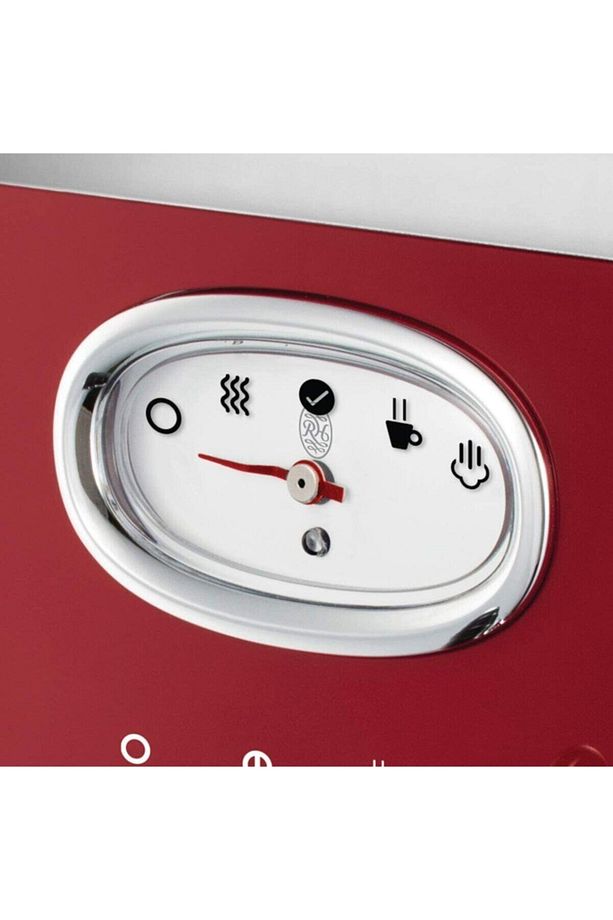 28250-56 Retro Red Espresso Makinesi - 4