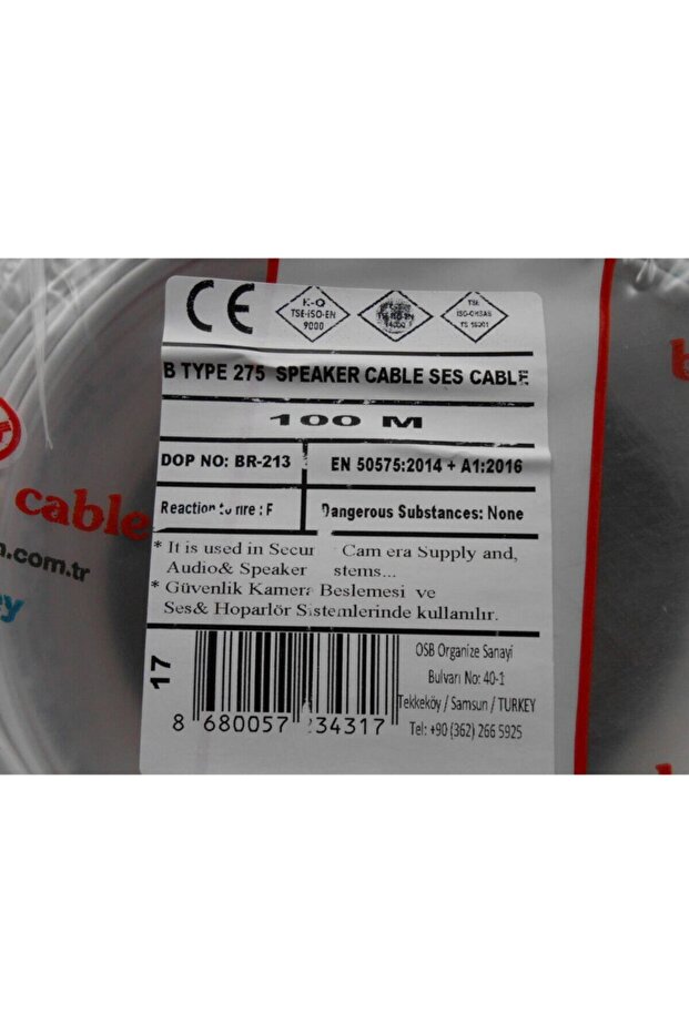 2x0.75 Kordon Kablo - 2