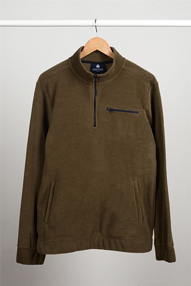 Polar N-cauno with Half Zipper - Khaki