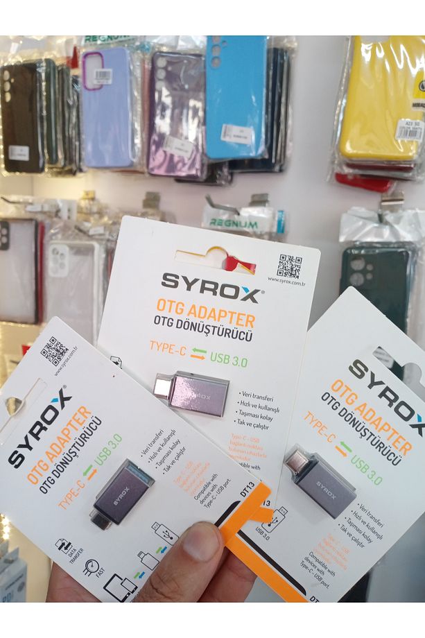 3 ADET Usb-3 Den Type C Ye Dönüştürücü Otg Dt13 - 1
