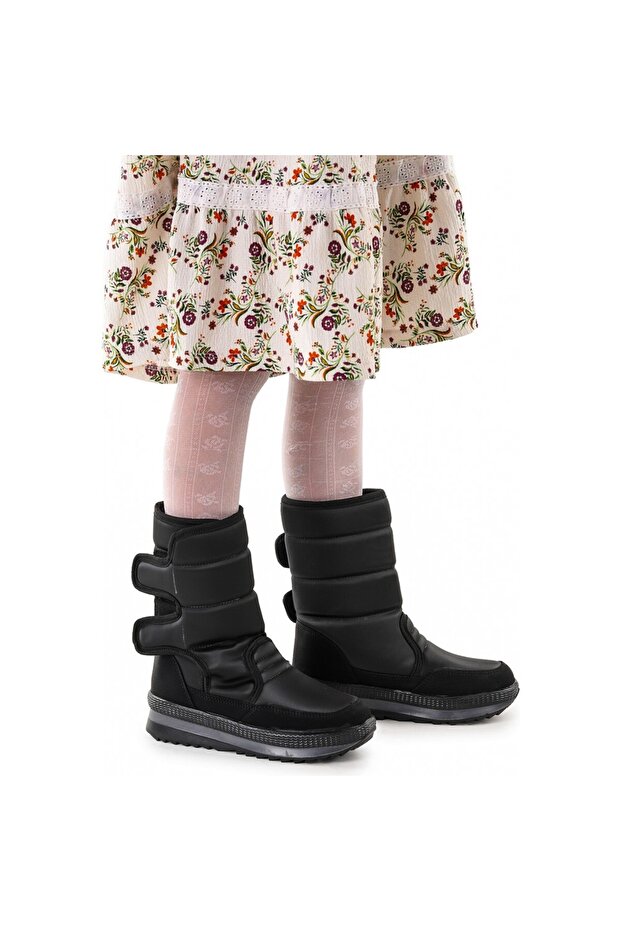 Cırtlı Termo Taban Unisex Çocuk Kar Botu Twg 815 - 2