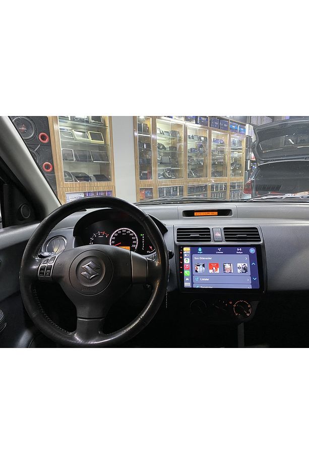 SUZUKİ SWİFT 2005-2011  Uyumlu KABLOSUZ CARPLAY-ANDROİD AUTO MULTİMEDYA - 5