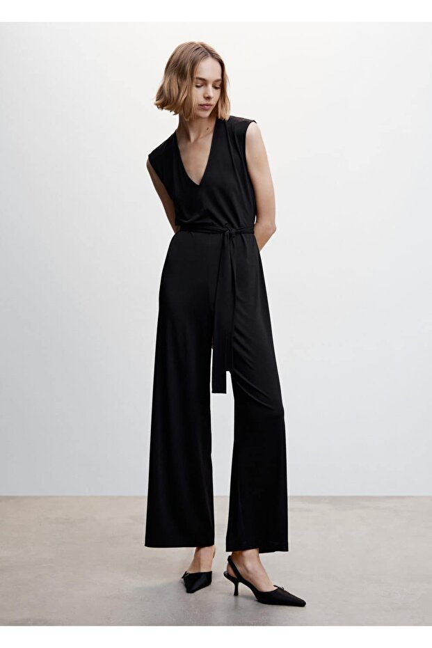 Bağ Detaylı Uzun Tulum - 2