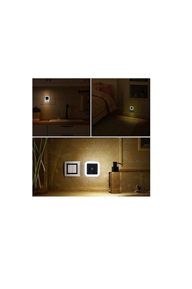 Karanlık Ortam Sensörlü LED Gece Lambası - 1