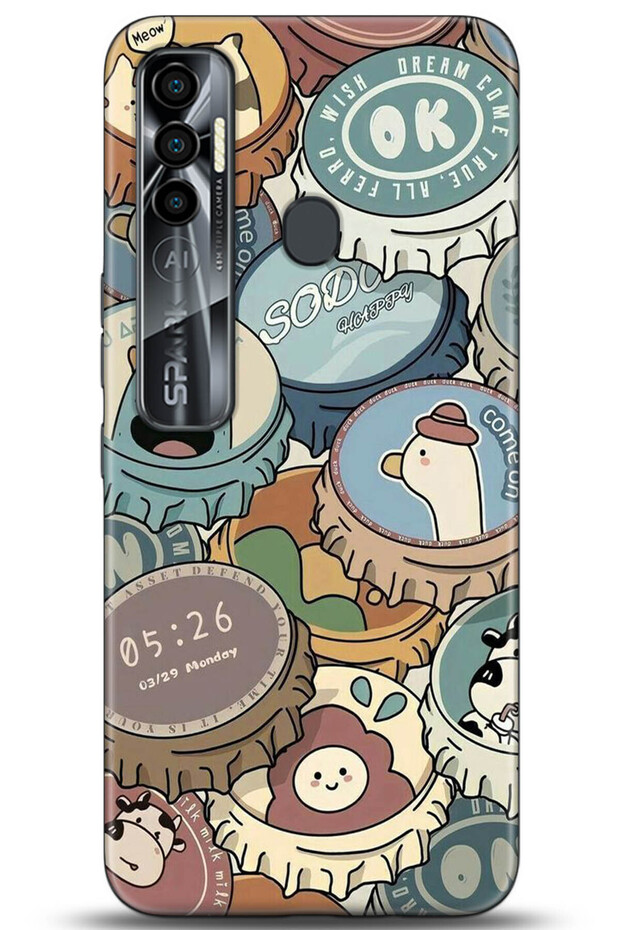 Tecno Spark 7 Pro Case Hd Printed Case - Followed Institution 0032