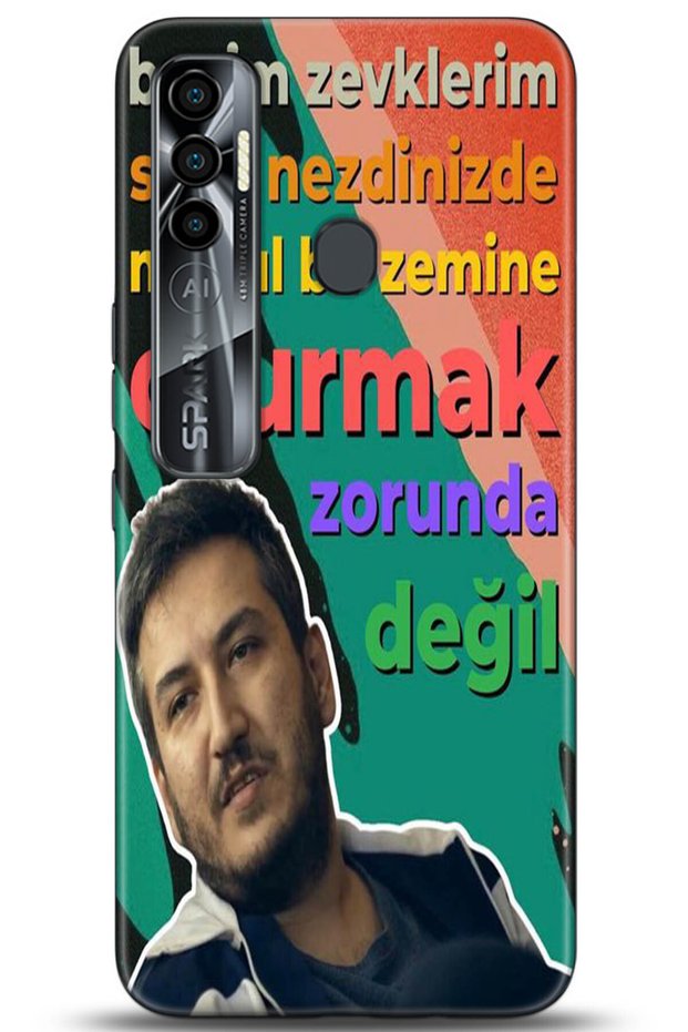 Tecno Spark 7 Pro Case HD Printed Case - Followed Institution 0073