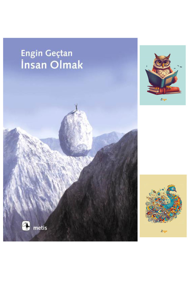 İnsan Olmak - Engin Geçtan - Metis - 9789753423984 (2 NOT DEFTERLİ) - 1