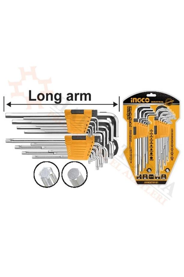 Uzun Alyan Ve Torx Anahtar Seti Takımı - 1