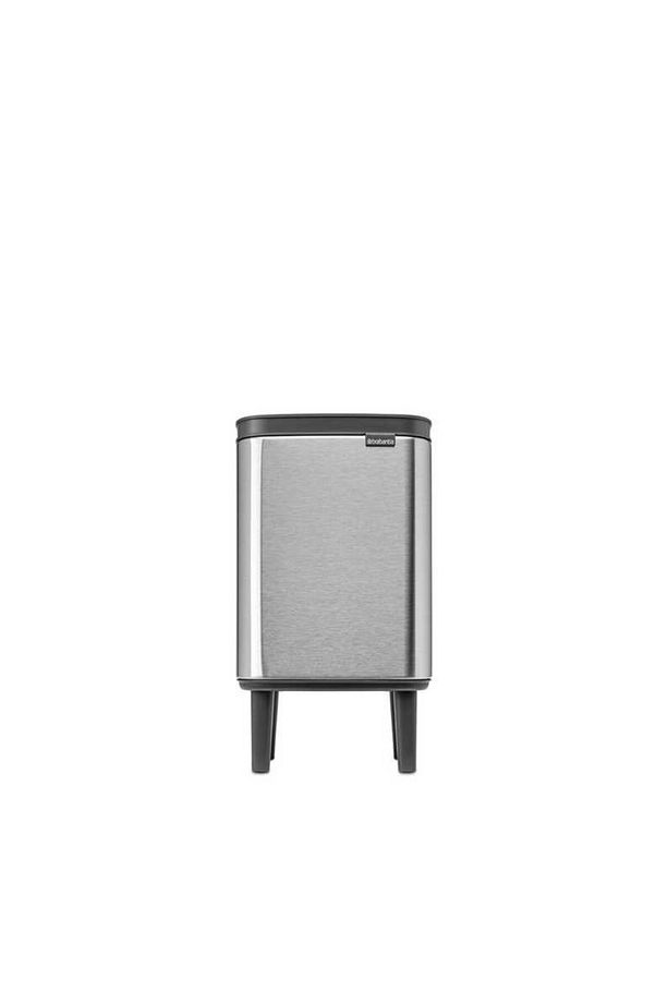 4L BO HI FPP MATT STEEL AYAKLI ÇÖP KUTUSU - 1