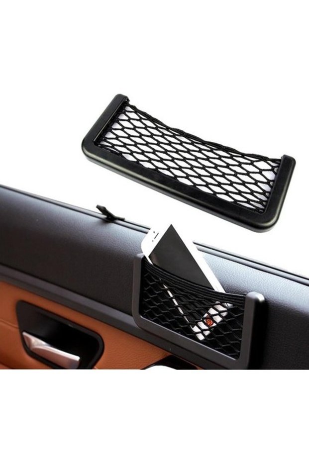 CARUB Phone Holder Mesh Adhesive to the Torpedo