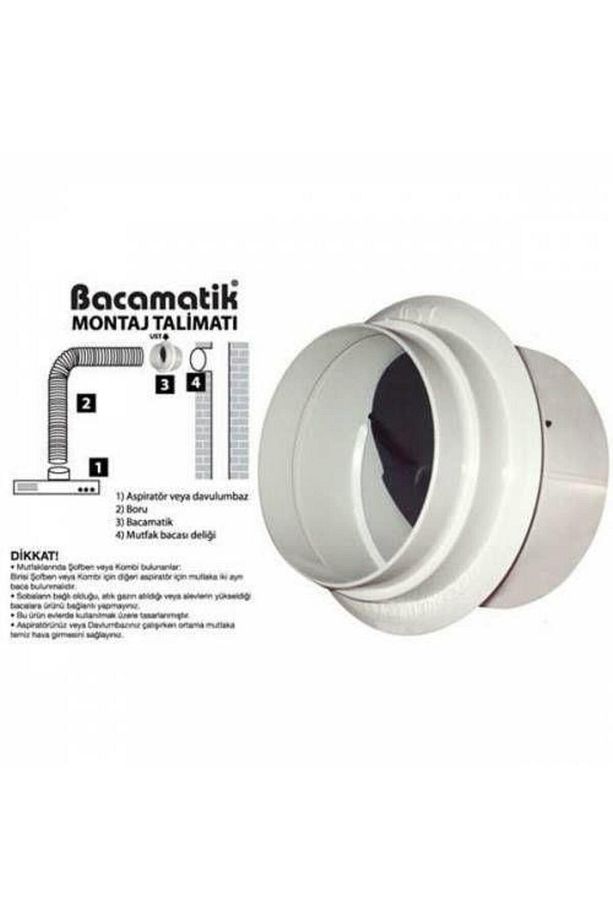 Baca Klapesi Folyo Bant ve Aspiratör Borusu 3 mt Set - 4