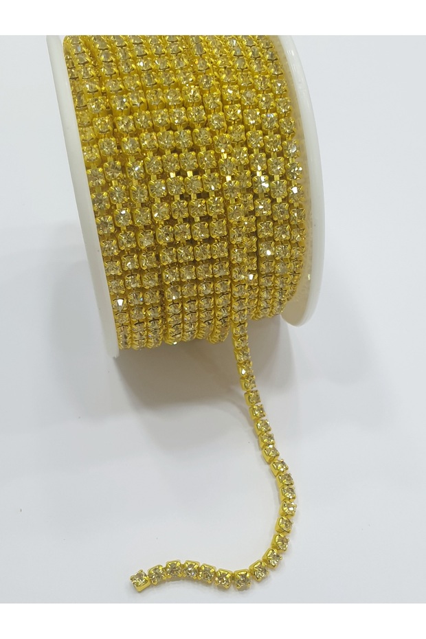 Stoned Strip - SS12 ( 2.5mm ) Yellow ( 9 Meter Roll )