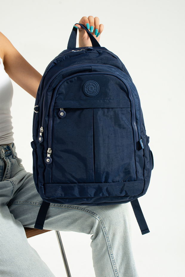 حقيبة مدرسية كبيرة الحجم وحقيبة ظهر متعددة الأقسام - 2