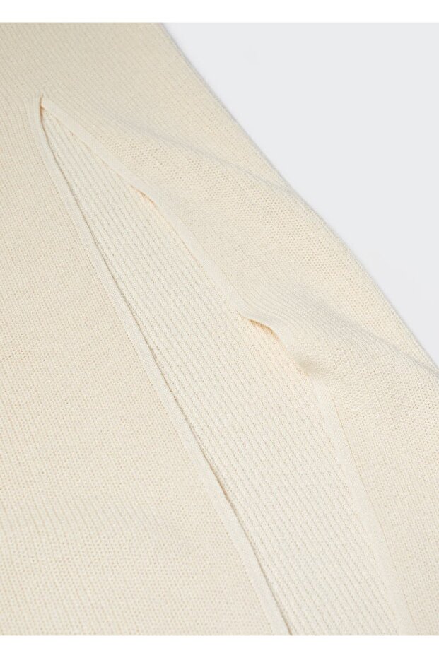 Triko Asimetrik Elbise - 6