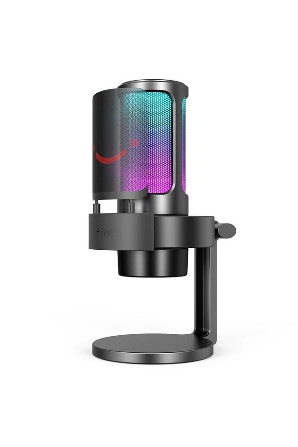 Ampligame A8 Usb Twitch Youtuber Yayıncı Oyuncu  Bilgisayar Rgb Mikrofonu - 1