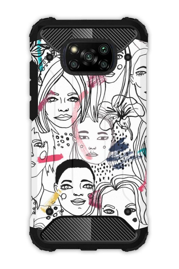 Xiaomi Poco X3 Nfc - X3 Pro Compatible Case Tank Full Protection Antishock - Women Are Beautiful
