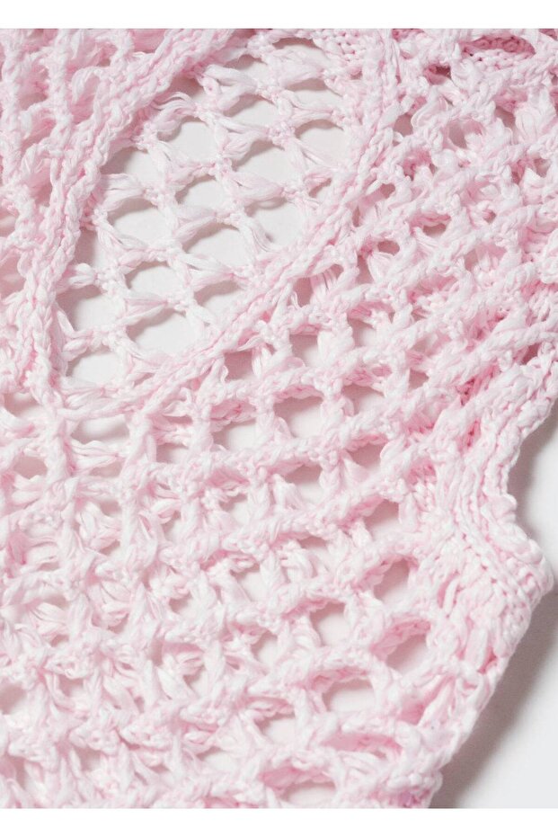 Bluza bez leđa sa perforacijom - 6