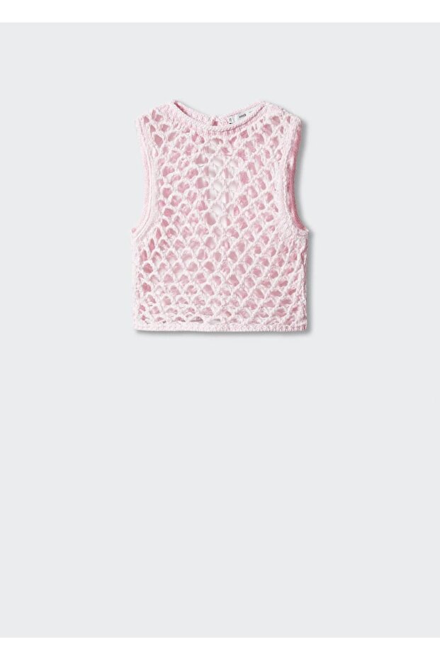 Bluza bez leđa sa perforacijom - 3