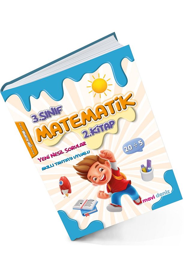 Mavi Deniz 2024 3. Sınıf Matematik 2. Kitap Yeni Nesil Sorular - 1