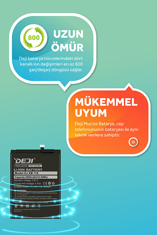 Xiaomi Redmi Note 11 - Note 11s - Poco M4 Pro 4g Mucize Batarya Bn5d - 3