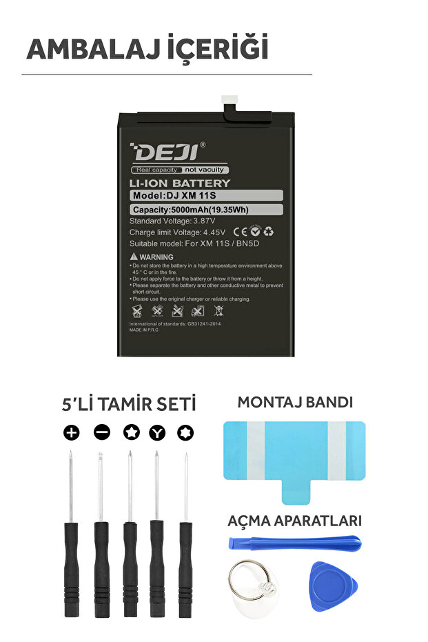 Xiaomi Redmi Note 11 - Note 11s - Poco M4 Pro 4g Mucize Batarya Bn5d - 4