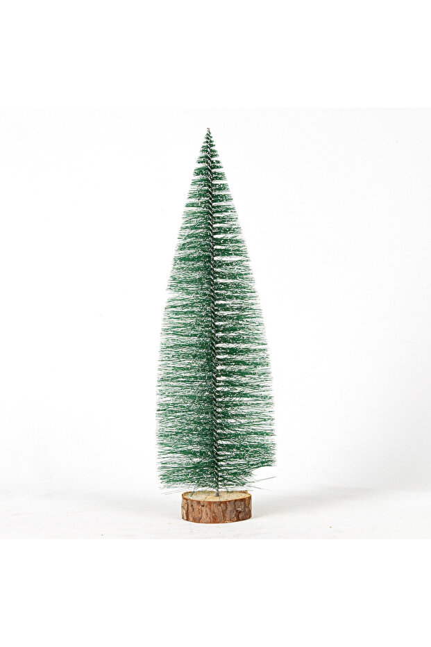 Green Christmas Tree Table Pine - 12X31 cm