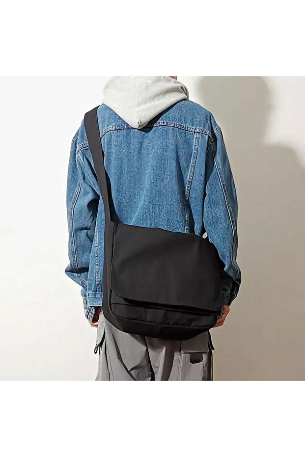 Postacı Çanta - Siyah - 2