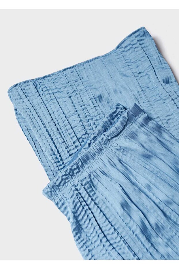 Pilili Saten Pantolon - 6