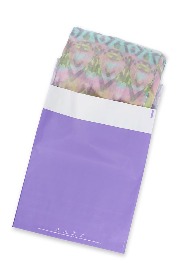 Kargo Poşeti Renkli - 48x55 Cm - Lila - 100 Adet - 3