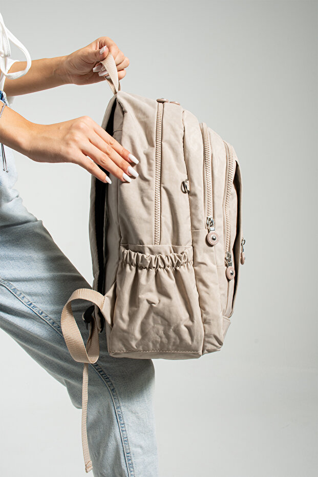 حقيبة مدرسية كبيرة الحجم وحقيبة ظهر متعددة الأقسام - 1