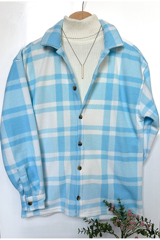 men's shirt collar oversize cotton lumberjack shirt