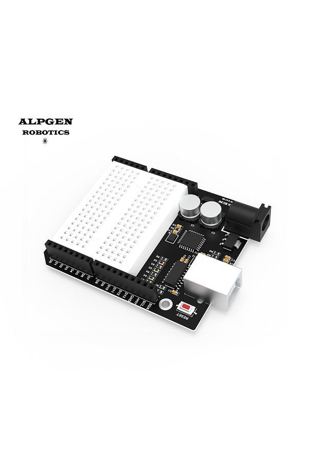 Uno Breadboard Robotik Kodlama Geliştirme Kartı Atmega328p-au - 4