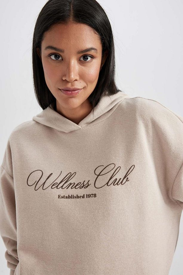 Regular Fit Kapüşonlu Sweatshirt B1884ax23au - 4