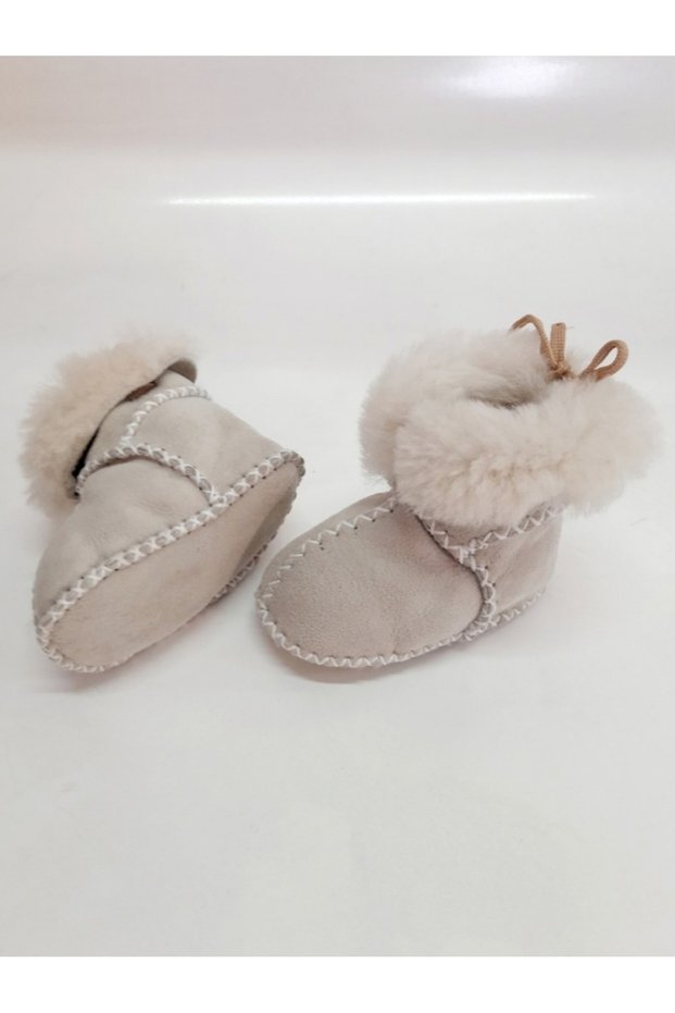 Baby Organic Lambskin Baby Boots Baby Booties First Step Shoes - NG2900