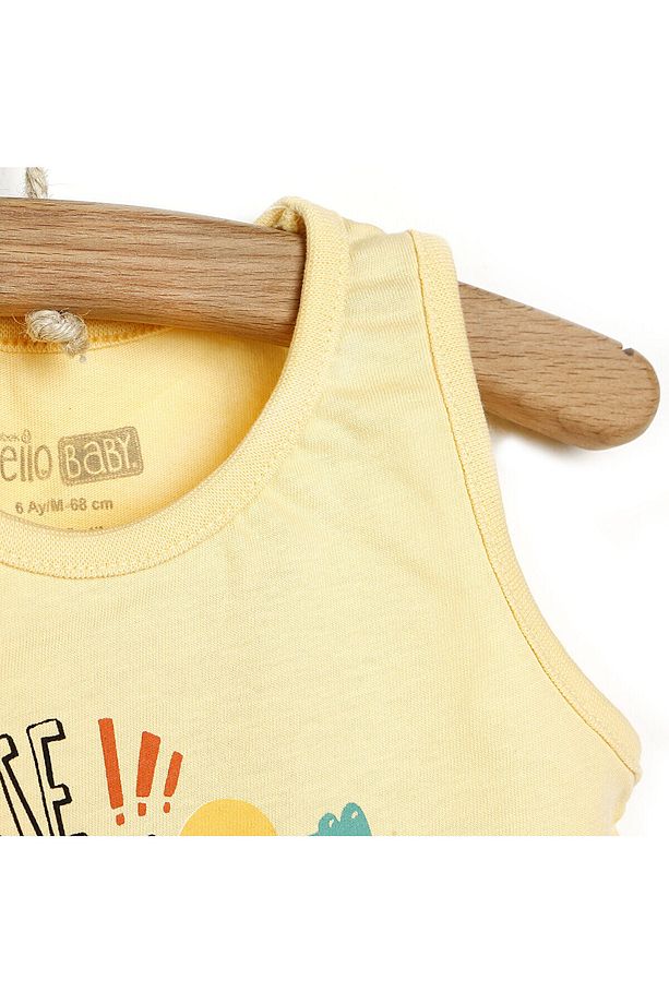 HelloBaby Basic Erkek Bebek Atlet Tshirt - 2