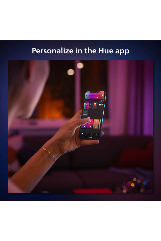 Hue Go Belle Taşınabilir Masa Lambası - Beyaz - 5