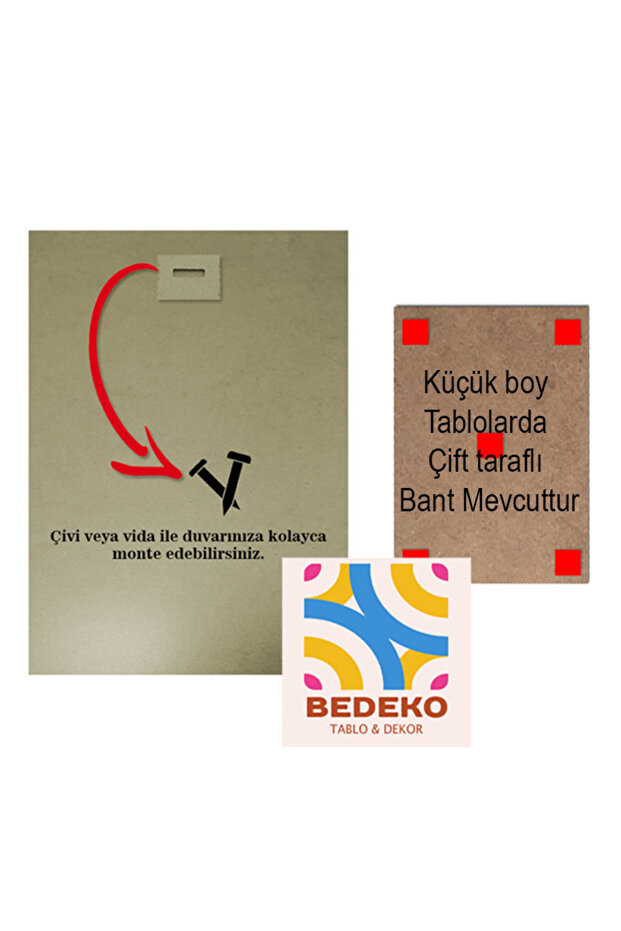 Hz Ali Mdf tablo - 2