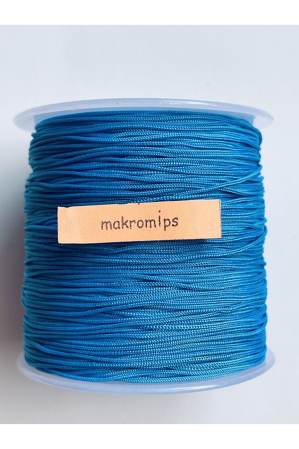 Makrome Ip Paraşüt Ipi (1 MAKARA 95-100 METRE 0.8MM) Bileklik Kolye Halhal Takı Tasarım - 1