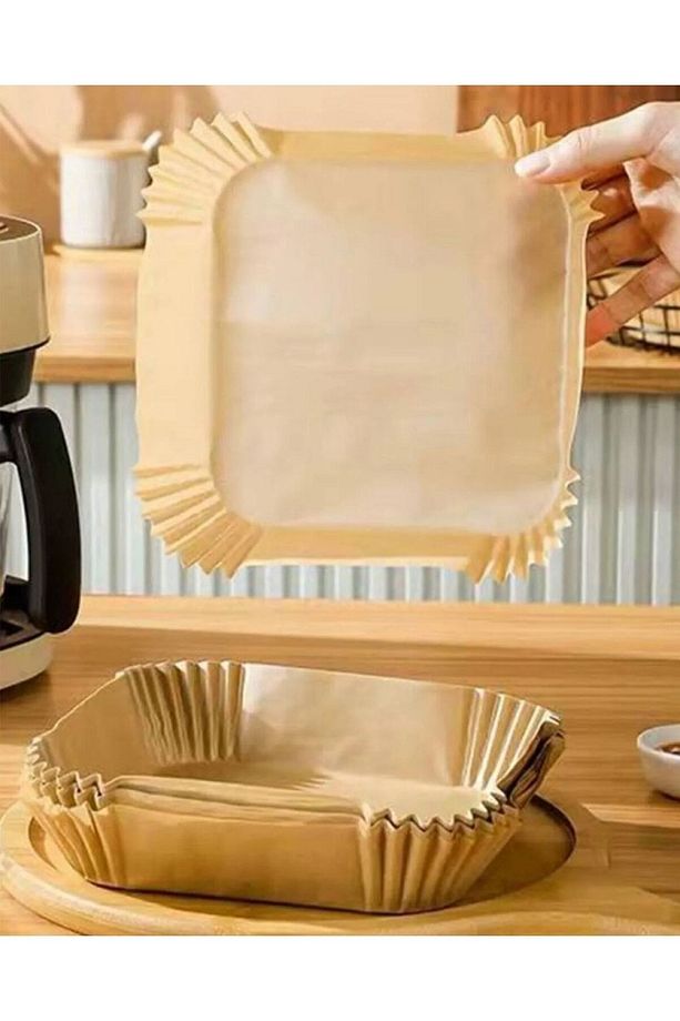 Dn-00107 Airfryer Pişirme Kağıdı Kare 50 Adet -77 - 4