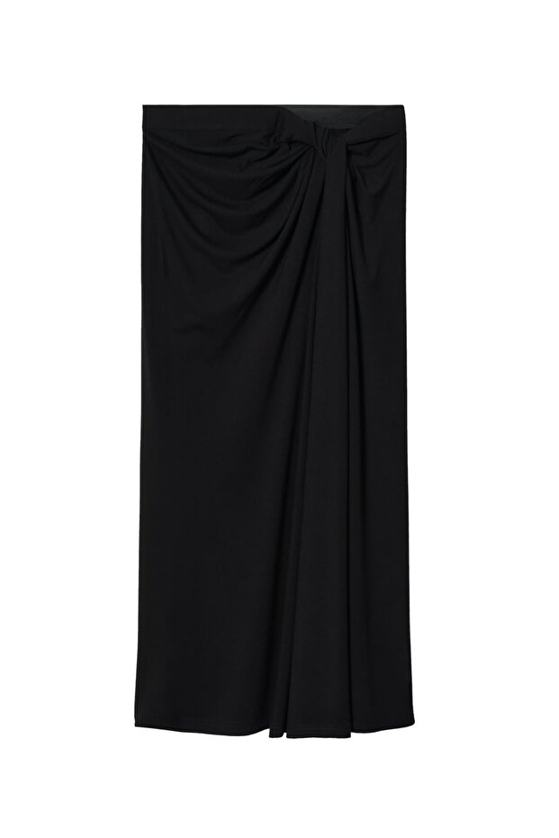 Siyah Kadın Etek 37092003 - 4