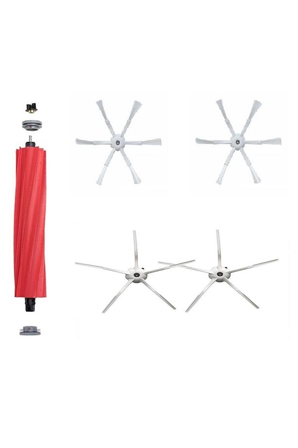 Q7 Max Plus Uyumlu 5'li Set-6 Kollu Yan Fırçalı - 1