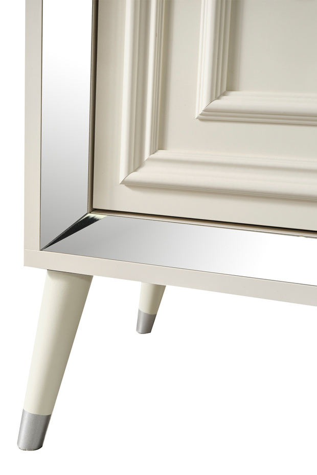 Rosa Silver Modern Konsol - 5